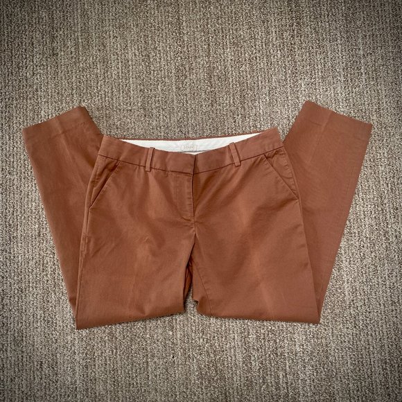 J. Crew Cafe Capri in Cedar Plank - Picture 4 of 5